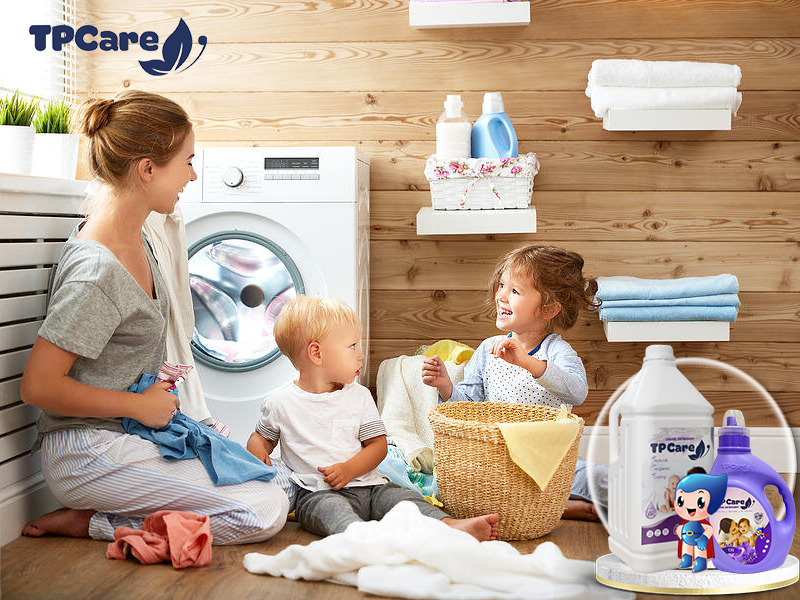Nước giặt TPCare 6in1 "chân ái" dành cho máy giặt