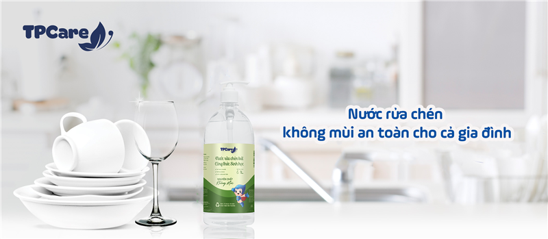 Lựa chọn nước rửa chén không mùi đảm bảo an toàn cho cả gia đình