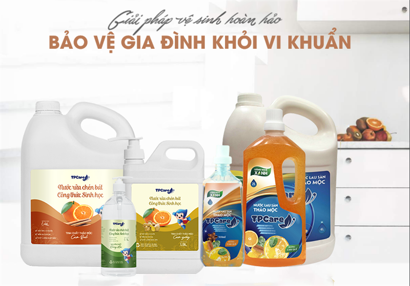 Sàn nhà sạch khuẩn, an toàn lên đến 24h cùng TPCare