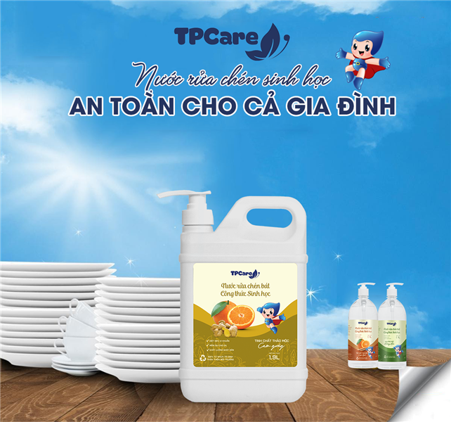 Lý do bạn nên chọn mua nước rửa chén sinh học