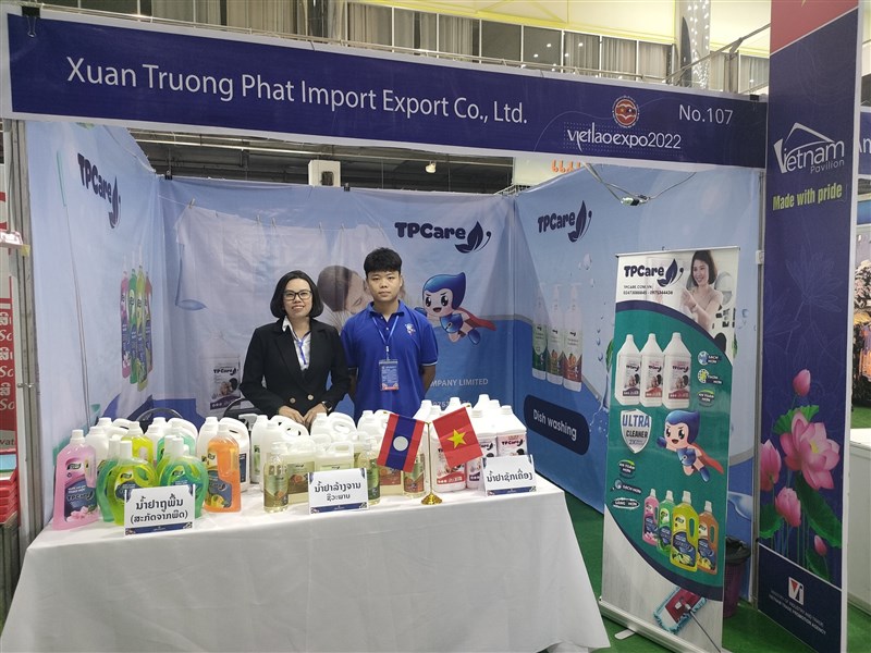 TPCare tham gia hội chợ thương mại Việt Lào 2022