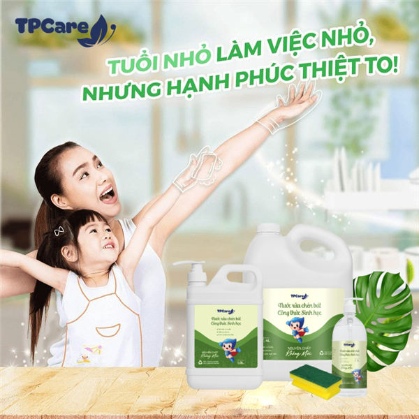 Hành trình xây dựng thương hiệu tẩy rửa từ hữu cơ của TP Care