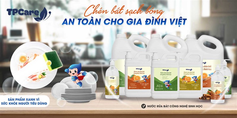 Nước rửa chén diệt khuẩn hiệu quả, được bà nội trợ tin dùng