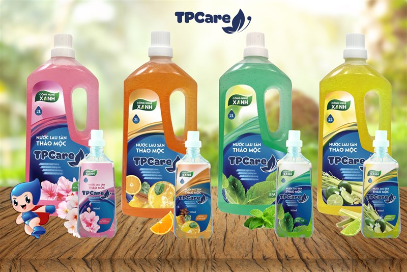 Nhà sạch thơm ngát, kháng khuẩn và khử trùng hiệu quả với nước lau sàn TPCare