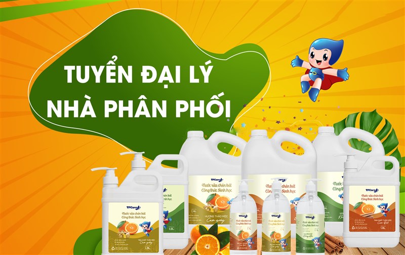 Tổng đại lý, nhà phân phối nước rửa chén sỉ lớn nhất trên toàn quốc