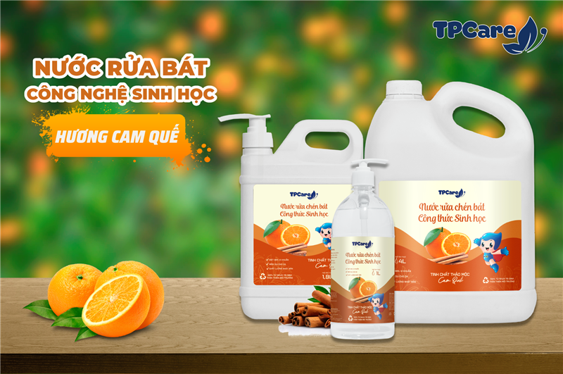 Sản phẩm nước rửa bát công nghệ sinh học an toàn cho sức khỏe