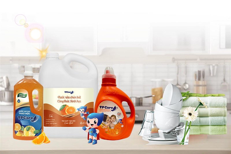 Bộ 3 TPCare "Lau - Giặt - Rửa" cho mẹ thêm vui