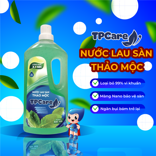 Nước Lau sàn thảo mộc thiên nhiên an toàn dịu nhẹ cho mẹ an tâm