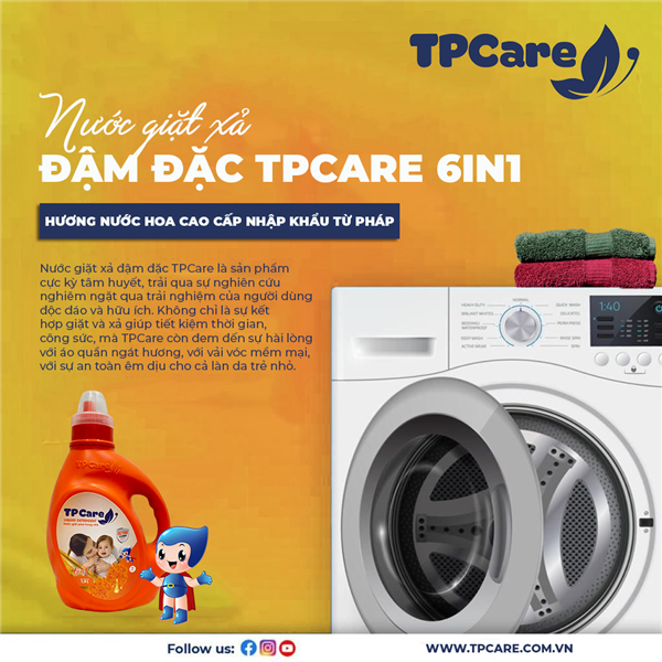 Nước giặt TPCare có những ưu điểm gì khiến chị em tin dùng?