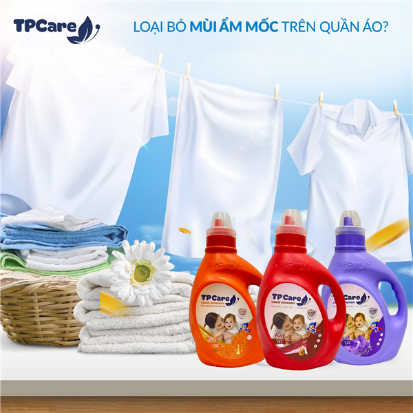 Giải cứu quần áo khỏi mùa mưa ẩm ướt