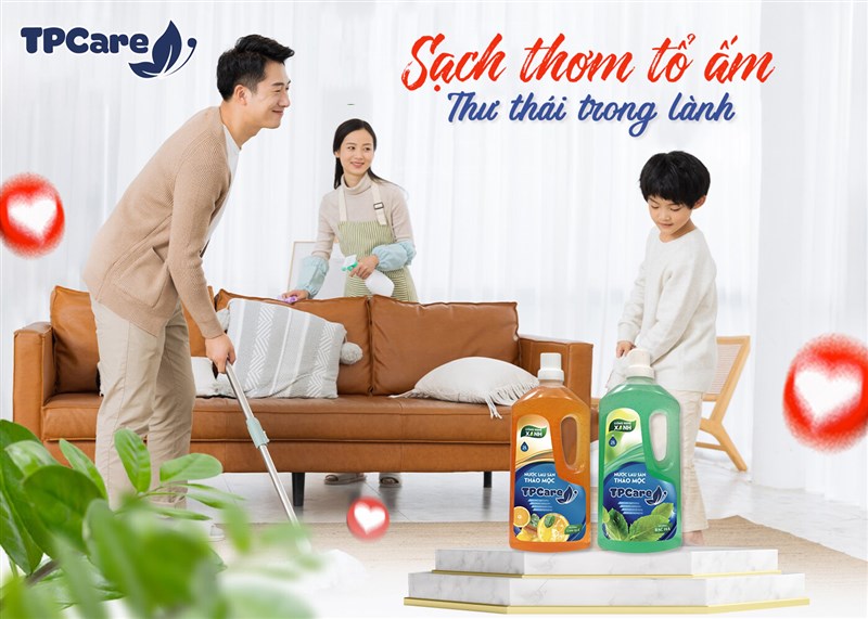 Cách lau nhà bằng nước lau sàn sạch bóng và lưu hương bền lâu