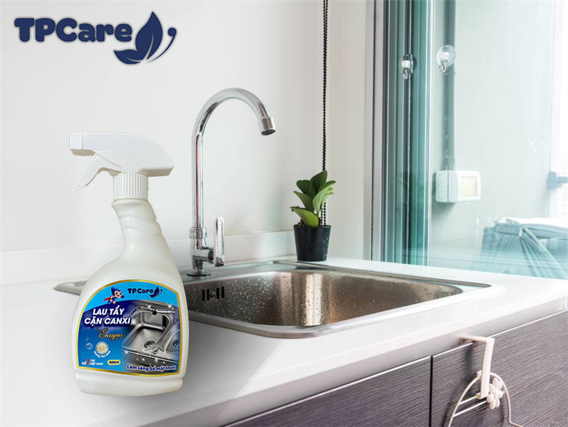 Phương pháp tẩy cặn canxi trên vòi rửa chén dễ dàng và hiệu quả tại nhà