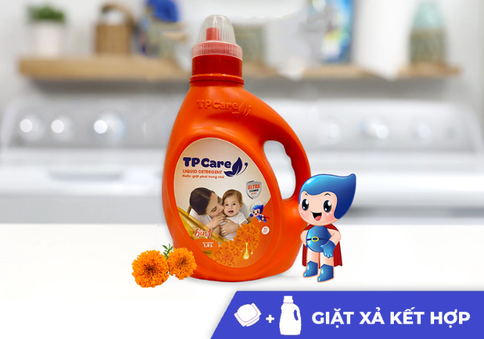 Quần áo bền màu với nước giặt TPCare chống tia cực tím 