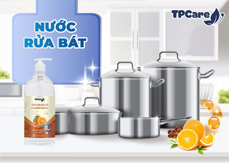 Hướng dẫn chọn mua nước rửa bát sinh học an toàn lành tính