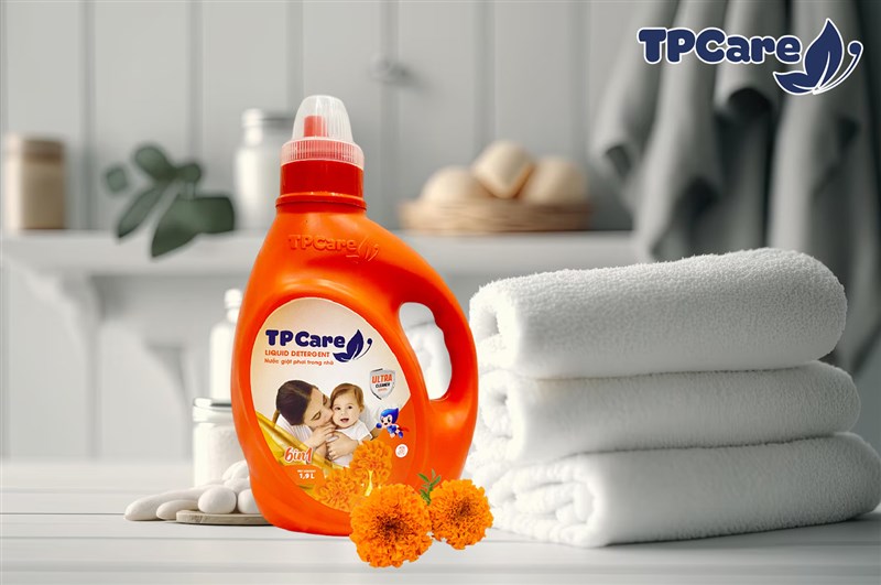 Nước giặt TPCare - Giải pháp tẩy trắng hiệu quả cùng hương thơm quyến rũ