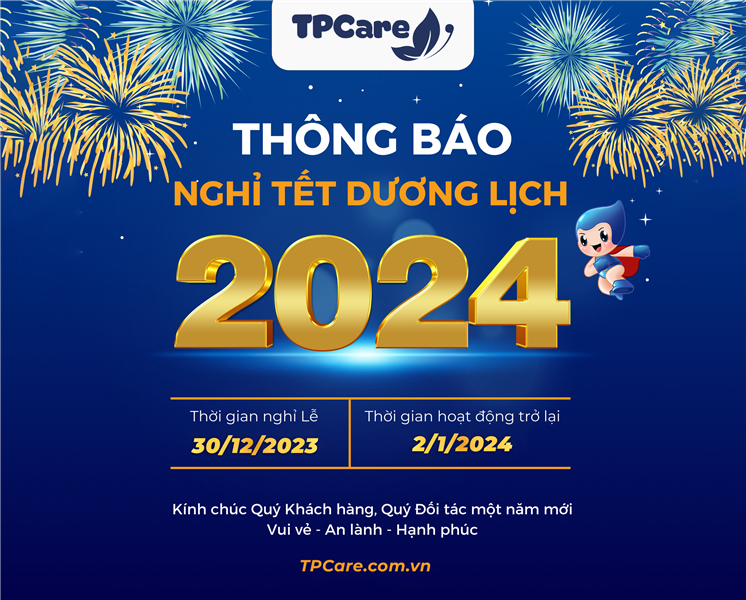 Thông Báo Lịch Nghỉ Tết Dương Lịch 2024