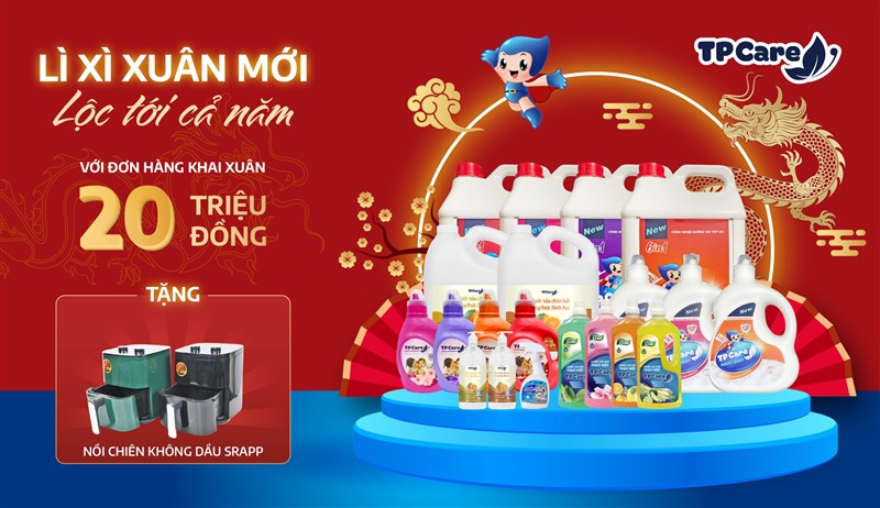 Chương Trình "Khai Xuân 20 Triệu - Tặng Nồi Chiên Không Dầu Srapp