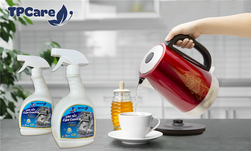 Sử dụng nước tẩy cặn canxi đúng cách đón năm mới bình an