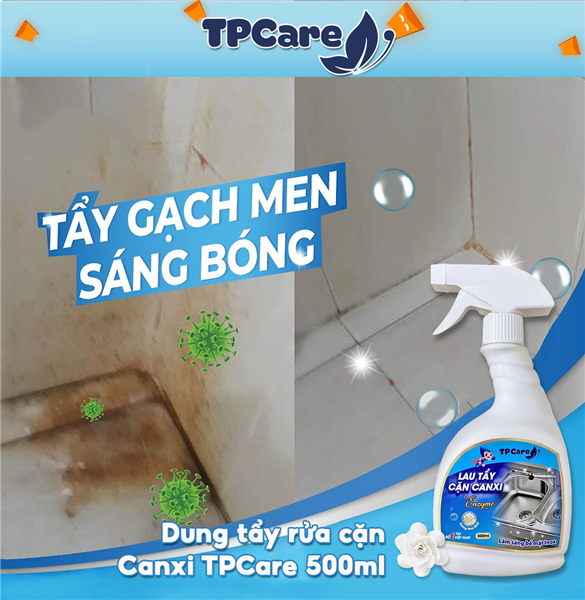 Sử dụng nước tẩy cặn canxi đúng cách để bảo vệ sàn nhà