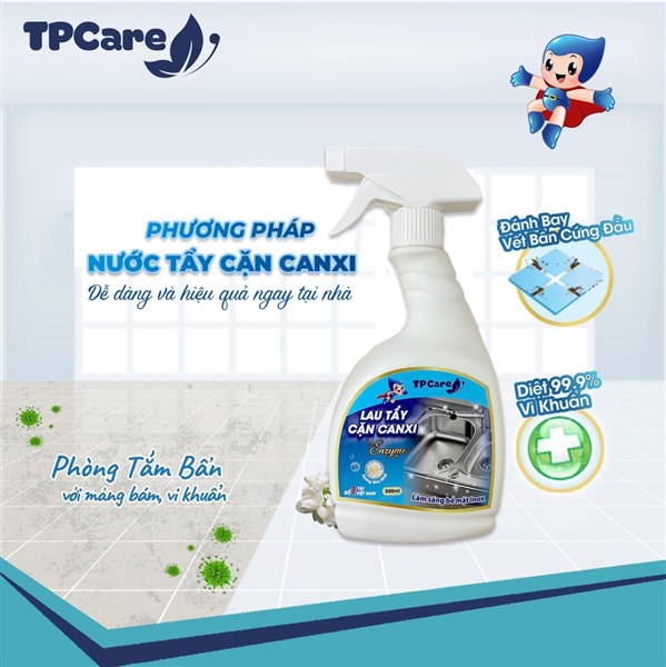 Sự khác biệt giữa nước tẩy cặn canxi và các loại sản phẩm tẩy rửa khác