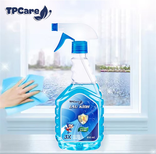 TPCare - Nước lau kính, giải pháp hoàn hảo cho bề mặt kính sạch đẹp