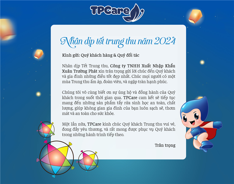 Chúc mừng trung thu năm 2024 vẹn tròn yêu thương