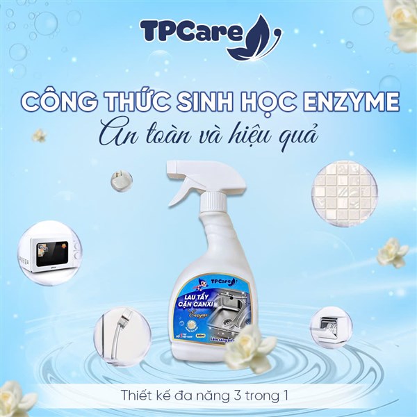  Vệ sinh kệ đựng bát đĩa không thể dễ dàng hơn với nước tẩy cặn TPCare