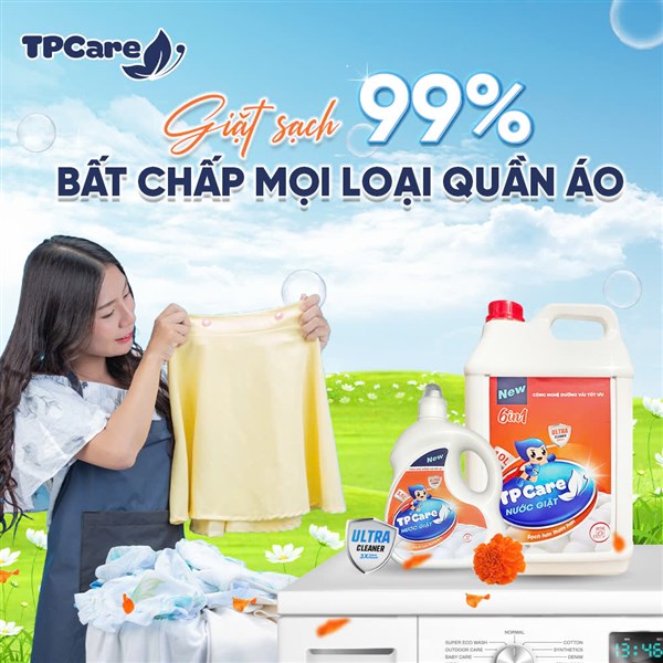 Phân tích thành phần trong nước giặt xả an toàn
