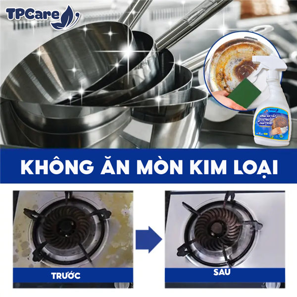 Mẹo đánh bay vết cháy trên chảo mà không làm hỏng lớp chống dính