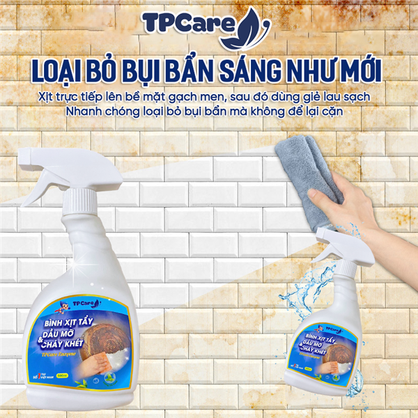  Tiệc tết sạch bóng nhờ nước tẩy dầu mỡ cháy két TPCare