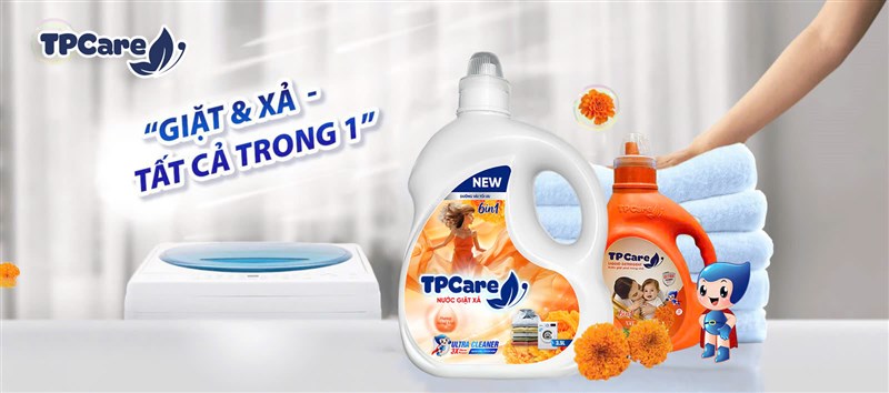 Áo quần mềm mại, tỏa hương dễ chịu nhờ nước giặt xả TPCare