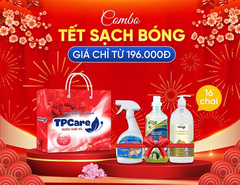 Nhà cửa sạch bóng, ngát hương với trọn bộ sản phẩm từ TPCare