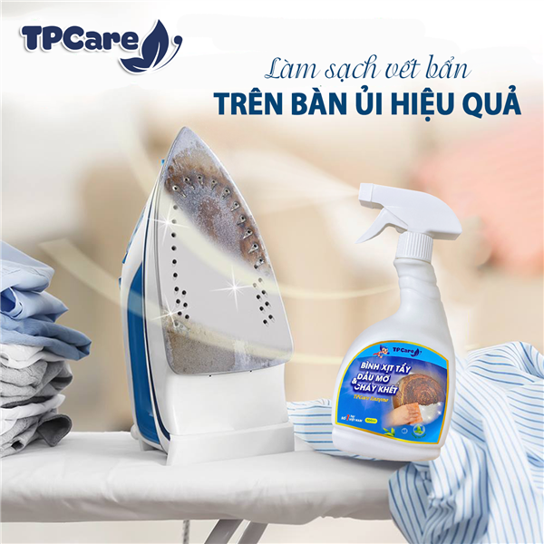 Vết bẩn trên bàn ủi liệu có làm sạch được không