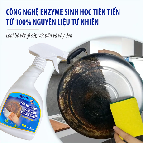 Bí quyết làm sạch bếp nấu cháy khét không cần cọ mạnh