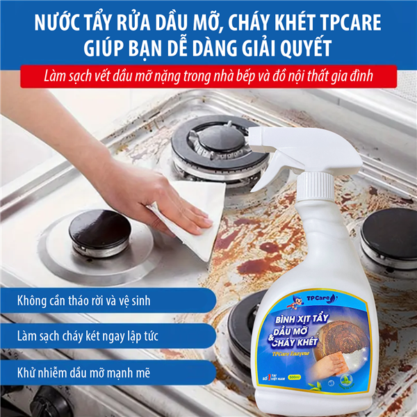  Làm thế nào để tẩy sạch mảng bám dầu mỡ lâu ngày trên bếp và máy hút mùi?