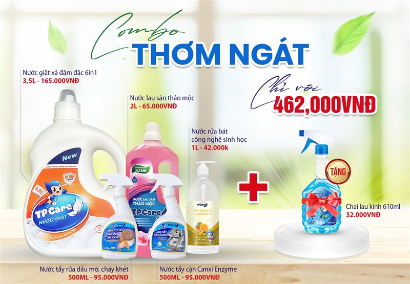TPCare có những loại combo vệ sinh nào? Gợi ý theo từng mục đích sử dụng