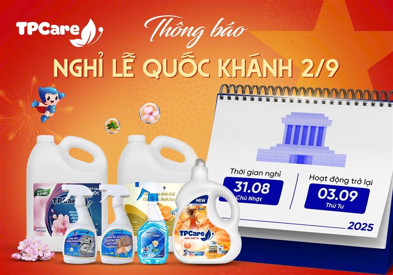 Thông báo nghỉ lễ Quốc Khánh 2/9