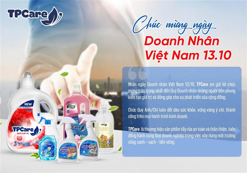 TPCare chúc mừng ngày doanh nhân Việt Nam 