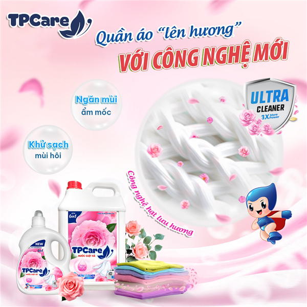 Vì sao một chai nước giặt xả TPCare lại tiết kiệm hơn hai sản phẩm riêng biệt?