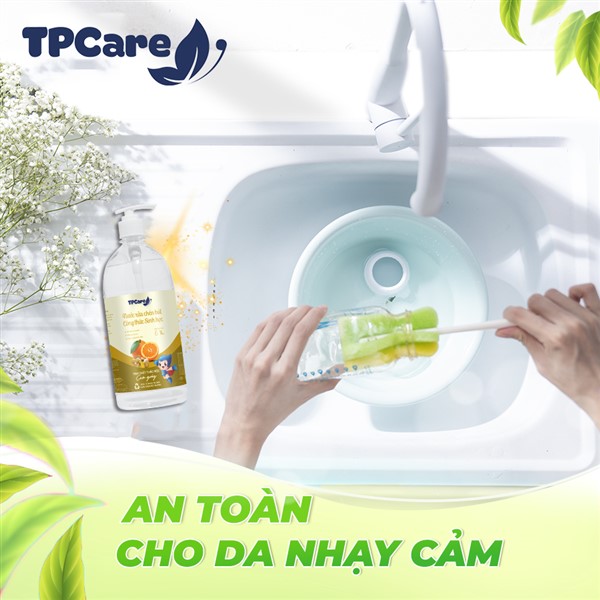 Đánh bay dầu mỡ mâm cỗ Tết chỉ trong một lần rửa với TPCare