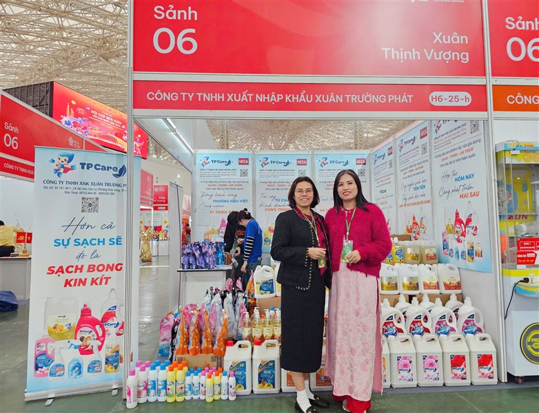 [Hội Chợ Mùa Xuân 2026] TPCare rộn ràng không gian sạch thơm, gắn kết tết đoàn viên