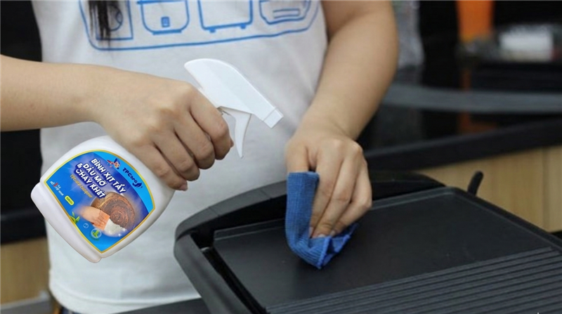 Mẹo làm sạch bếp nướng điện nhanh gọn không tốn sức