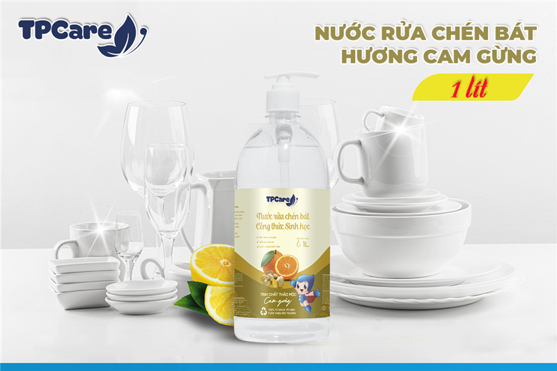 Ly sứ bám cặn trà, vết ố cà phê lâu năm sạch bóng chỉ sau 1 phút ngâm.