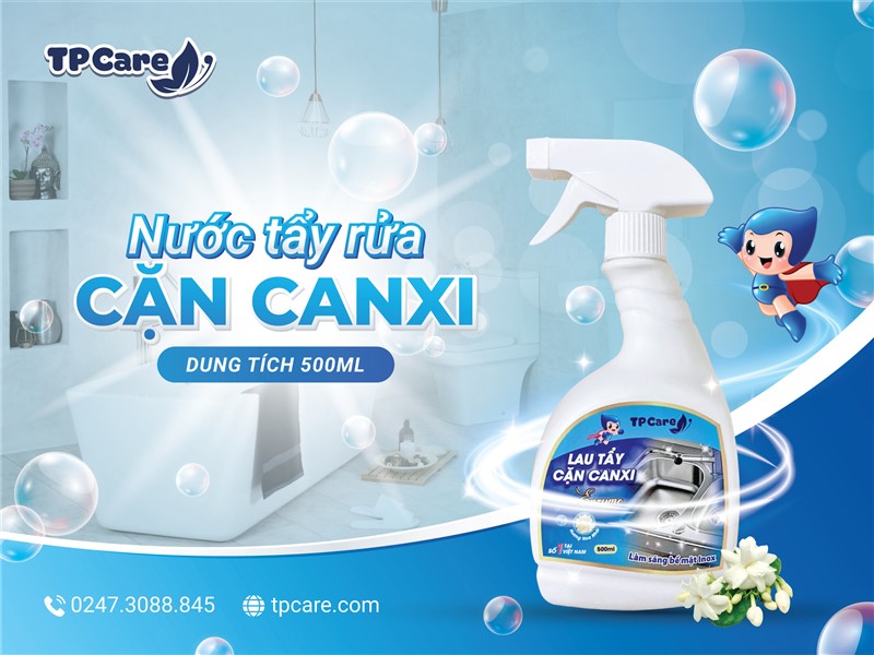 Nước tẩy cặn canxi và nước tẩy toilet khác nhau như thế nào?