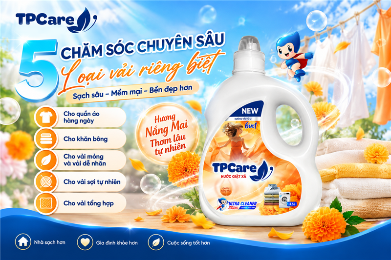 Giặt đúng liều lượng nhưng quần áo vẫn không thơm lâu vấn đề nằm ở đâu?