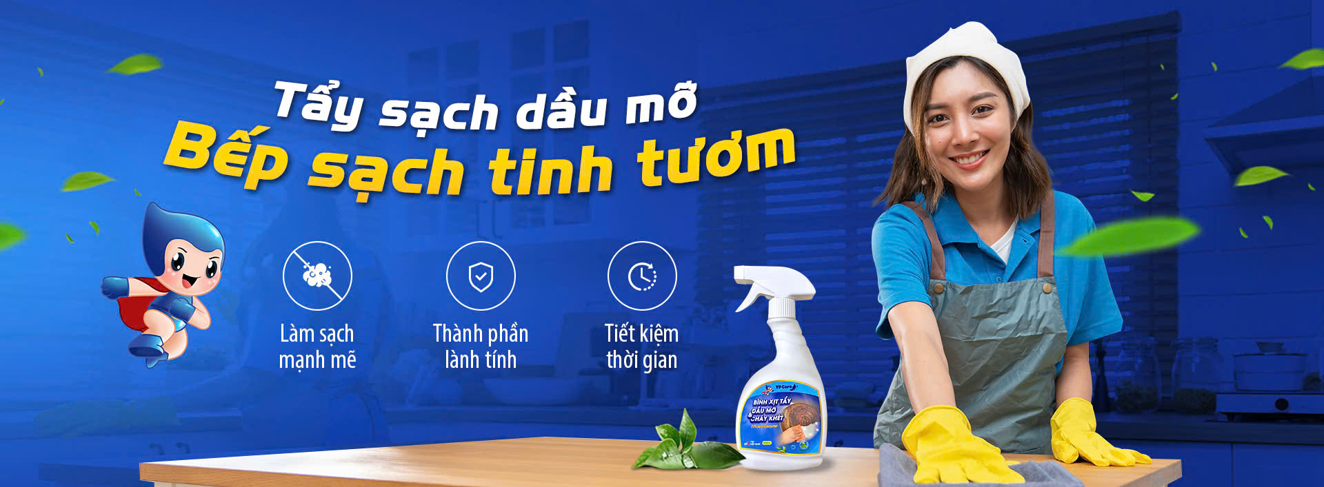 Nước tẩy dầu mỡ