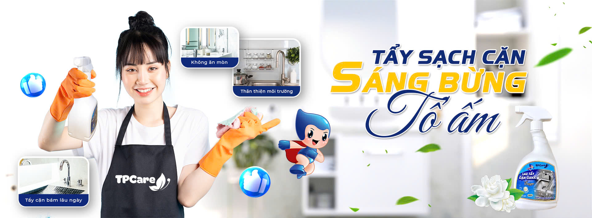 Nước tẩy cặn canxi