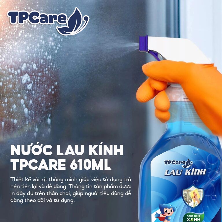 Hướng dẫn cách sử dụng nước lau kính hiệu quả