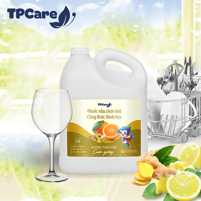 Công thức nước rửa bát thân thiện với môi trường