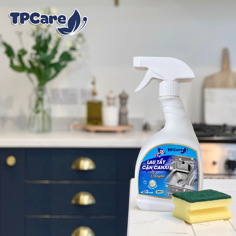 Giải pháp tẩy cặn canxi trên gạch cho nhà bếp và phòng tắm